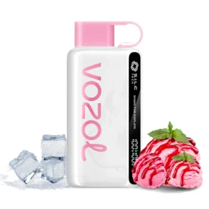 Vozol Star 12000 Strawberry Ice Cream - Görsel 1