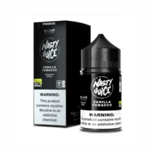 NASTY Juice Vanilla Tobacco Silver Blend Tobacco Series - Görsel 1