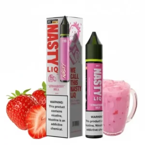 Nasty LIQ Strawberry Milk - Görsel 1
